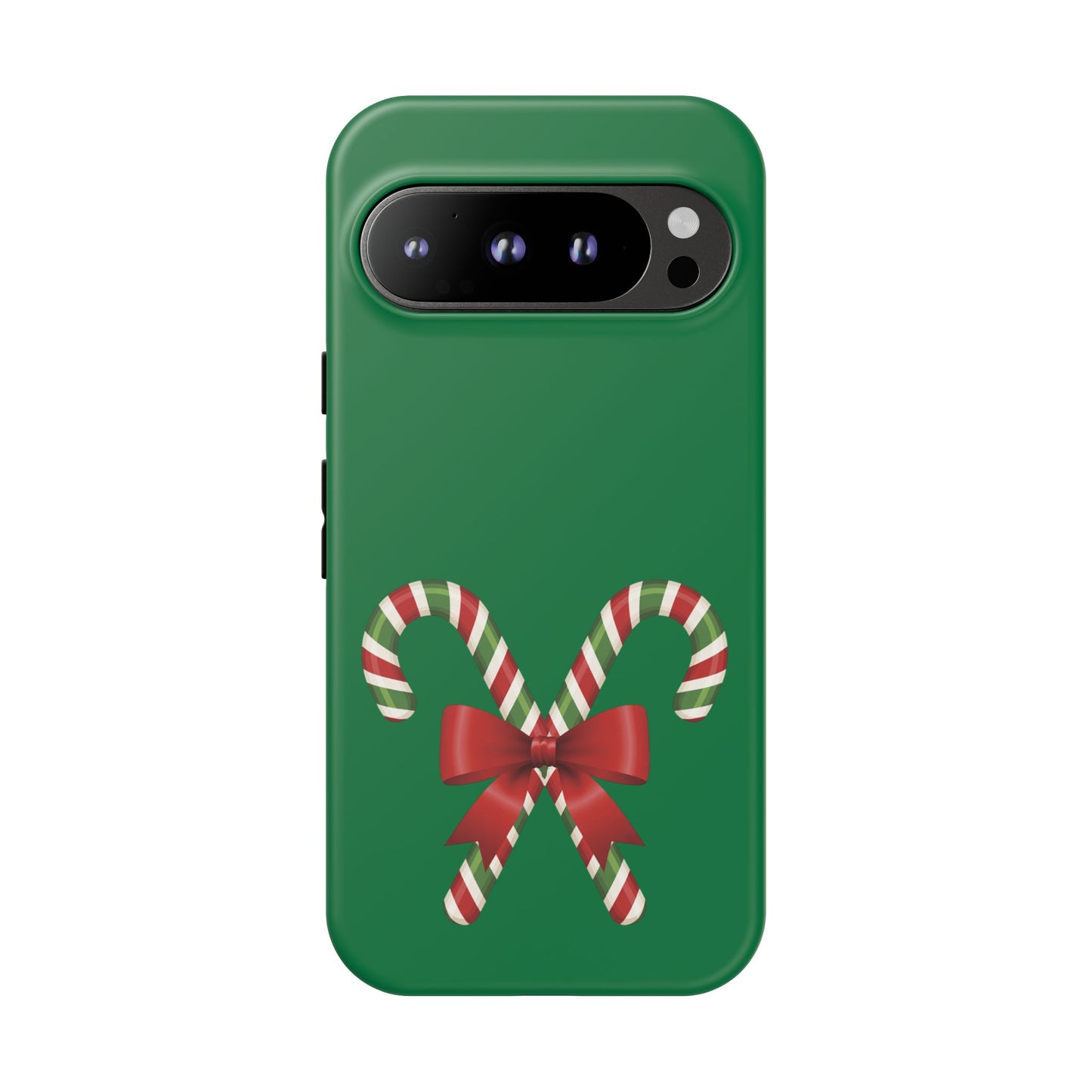Candy Cane Phone Case: Holiday Spirit, Festive Gift, Cute Accessories, Christmas Decor, Seasonal Style