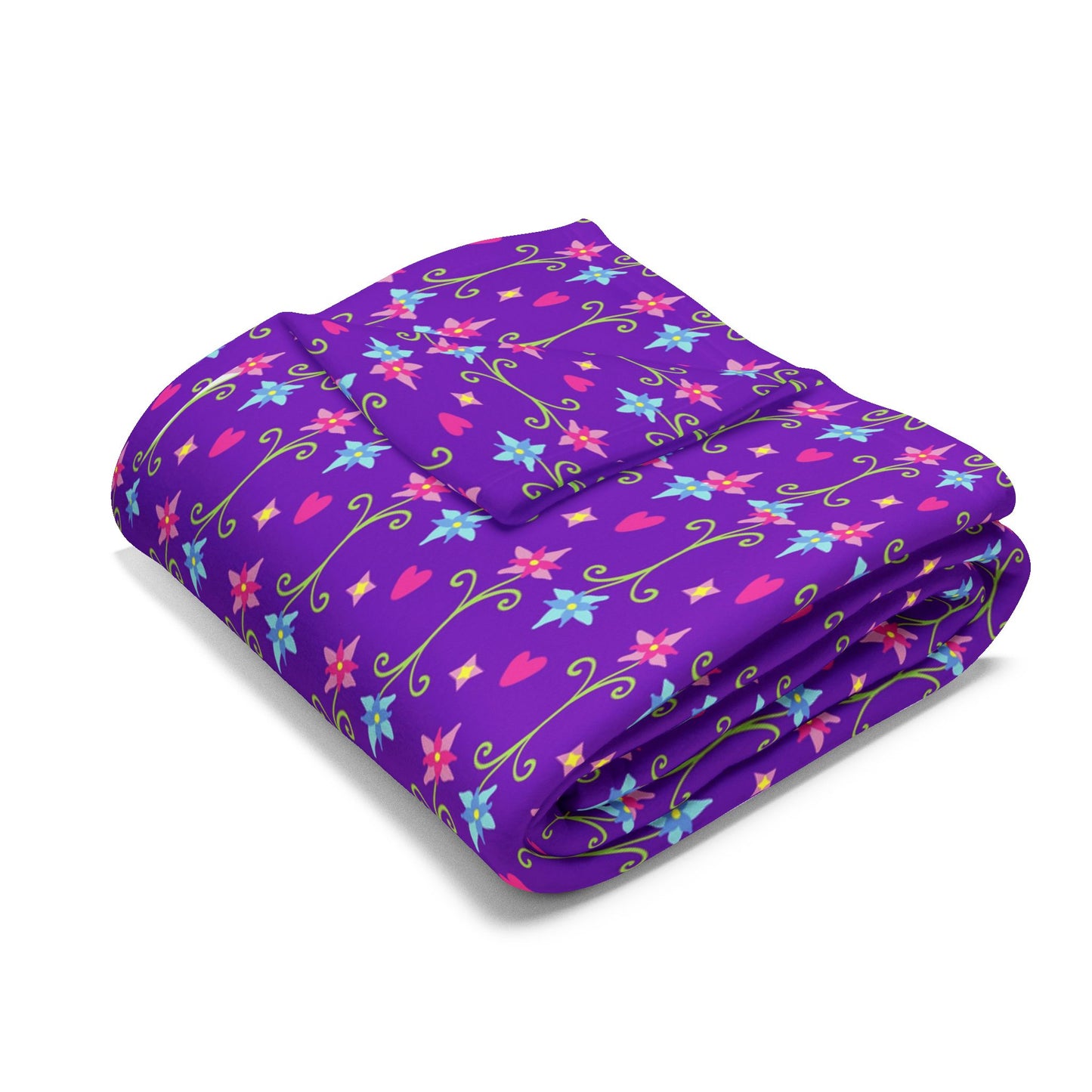 Cozy Purple Fleece Blanket, Soft Throw for Home Decor, Ideal Gift for Winter, Valentine's Day, or Cozy Movie Nights, Snuggle Up