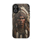 Native American Art Phone Case, Strong Culture Design, Unique Gift for Him or Her, Tough Cases, Customizable Protector, Tribal Style