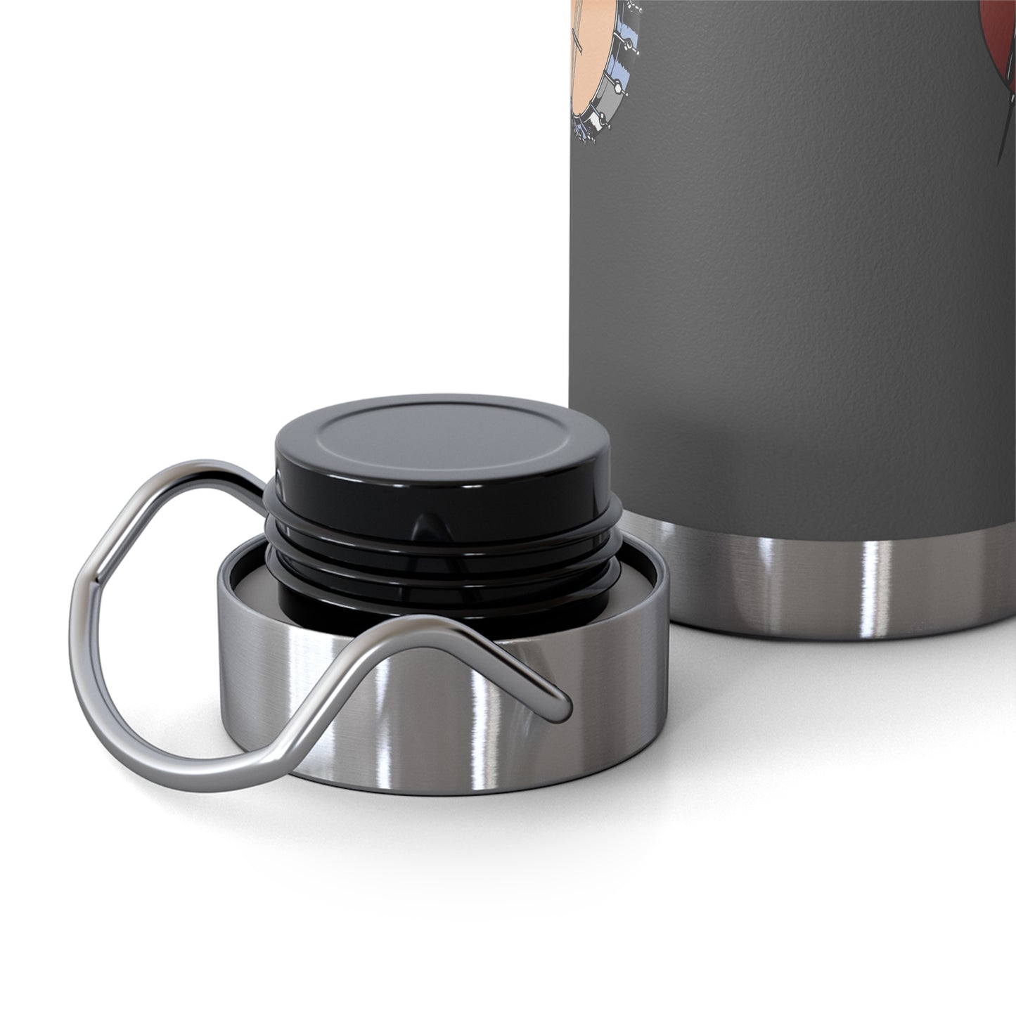 Musical Instruments Water Bottle | Copper Vacuum Insulated Bottle | Gift for Musicians, Music Lovers, Durable Travel Mug, Concert [...]