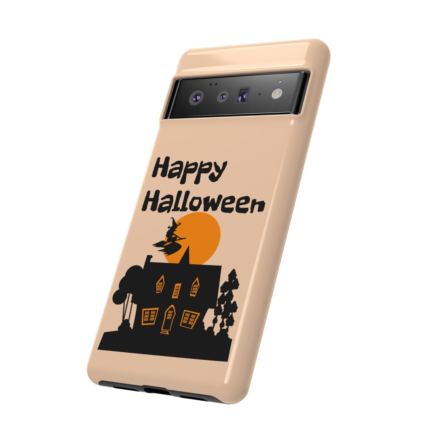 Halloween Phone Case, Spooky Mobile Cover, Tough Case for Phone, Witch Design, Fall Decor, Unique Gift for Halloween