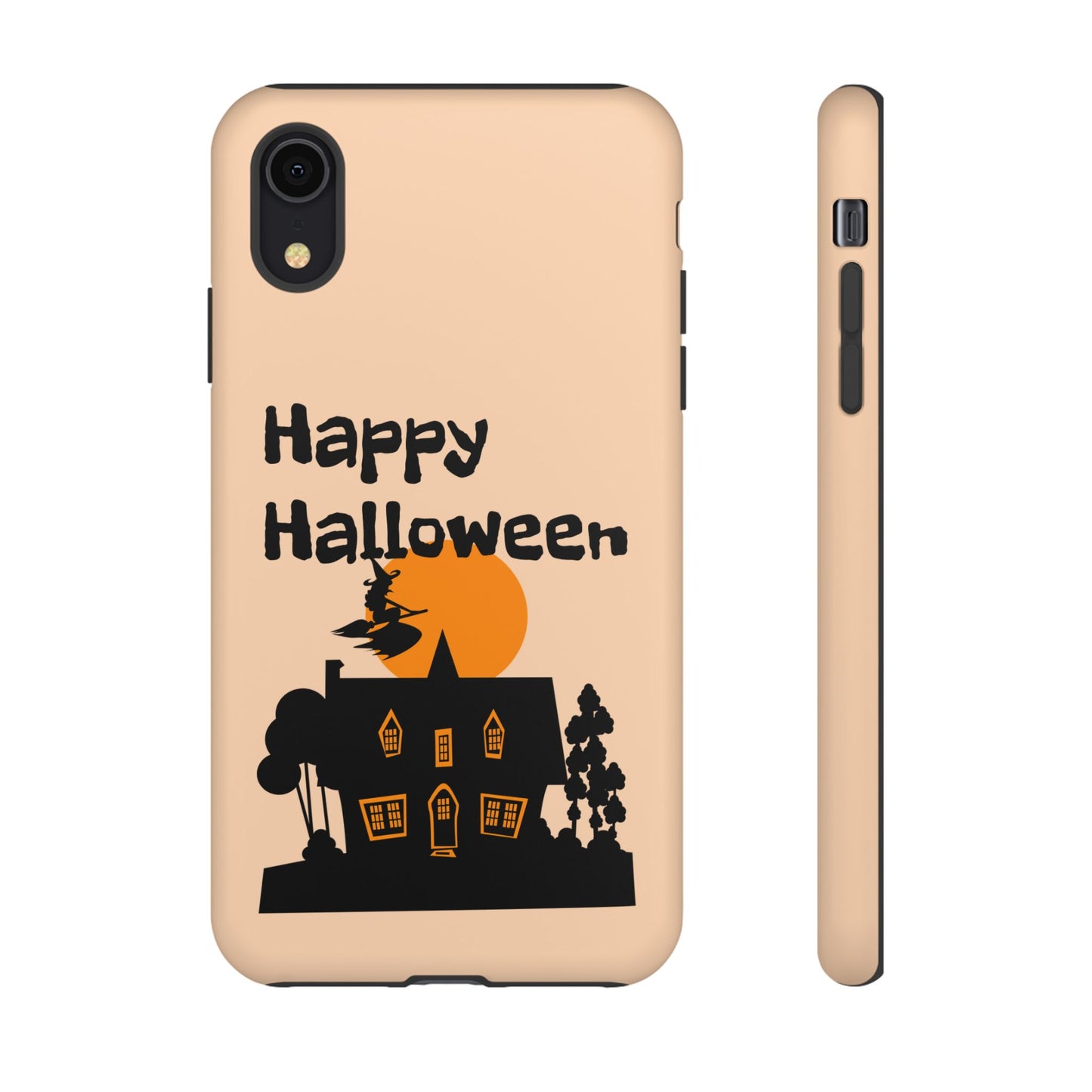 Halloween Phone Case, Spooky Mobile Cover, Tough Case for Phone, Witch Design, Fall Decor, Unique Gift for Halloween