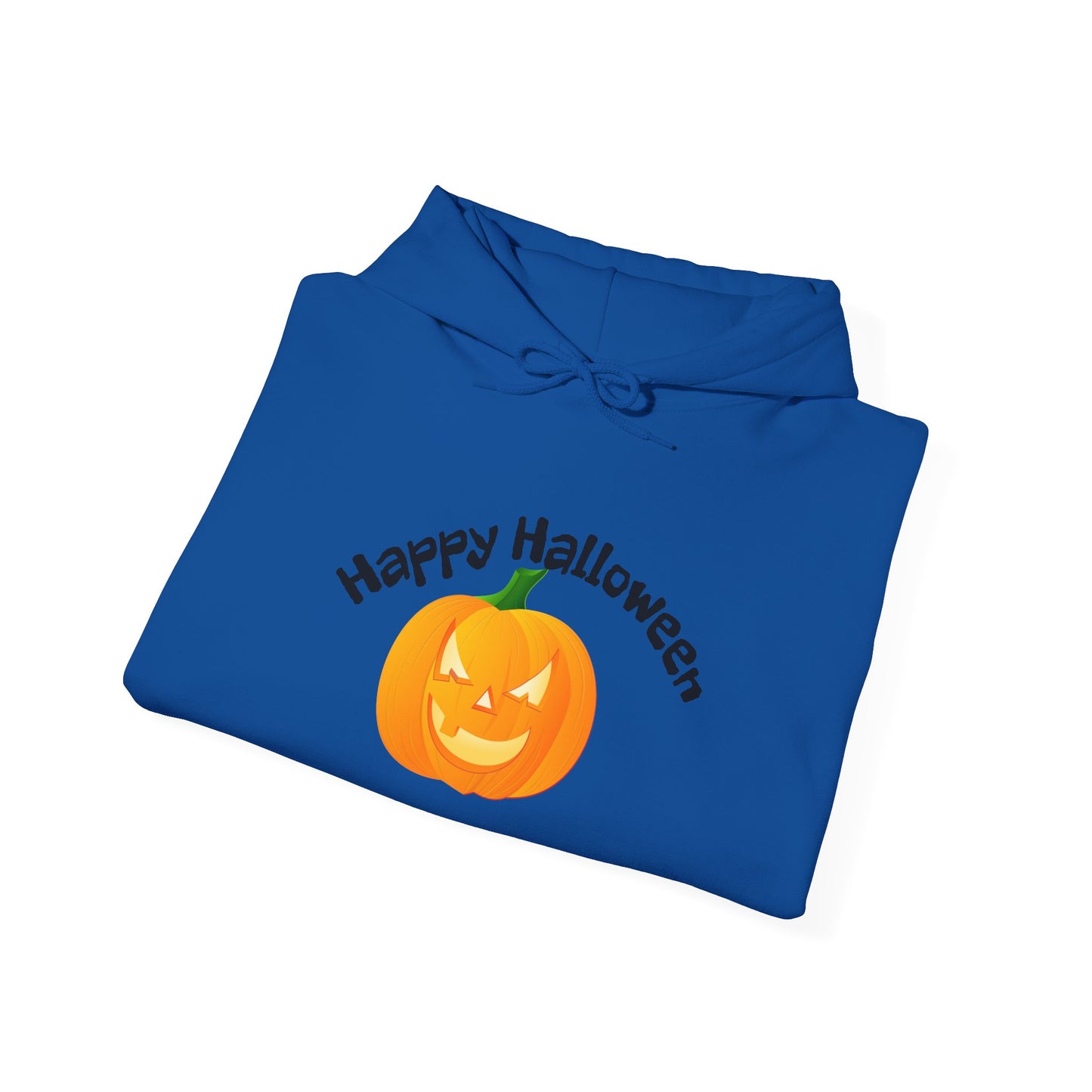 Halloween Pumpkin Hoodie with 'Happy Halloween' Design, Cozy Unisex Sweatshirt for Fall Celebrations, Perfect for Halloween Parties, [...]