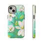 Floral Phone Case, Tough Cases, Flower Design, Nature Inspired, Eco-Friendly Cover, Unique Gift for Her, Spring Accessories