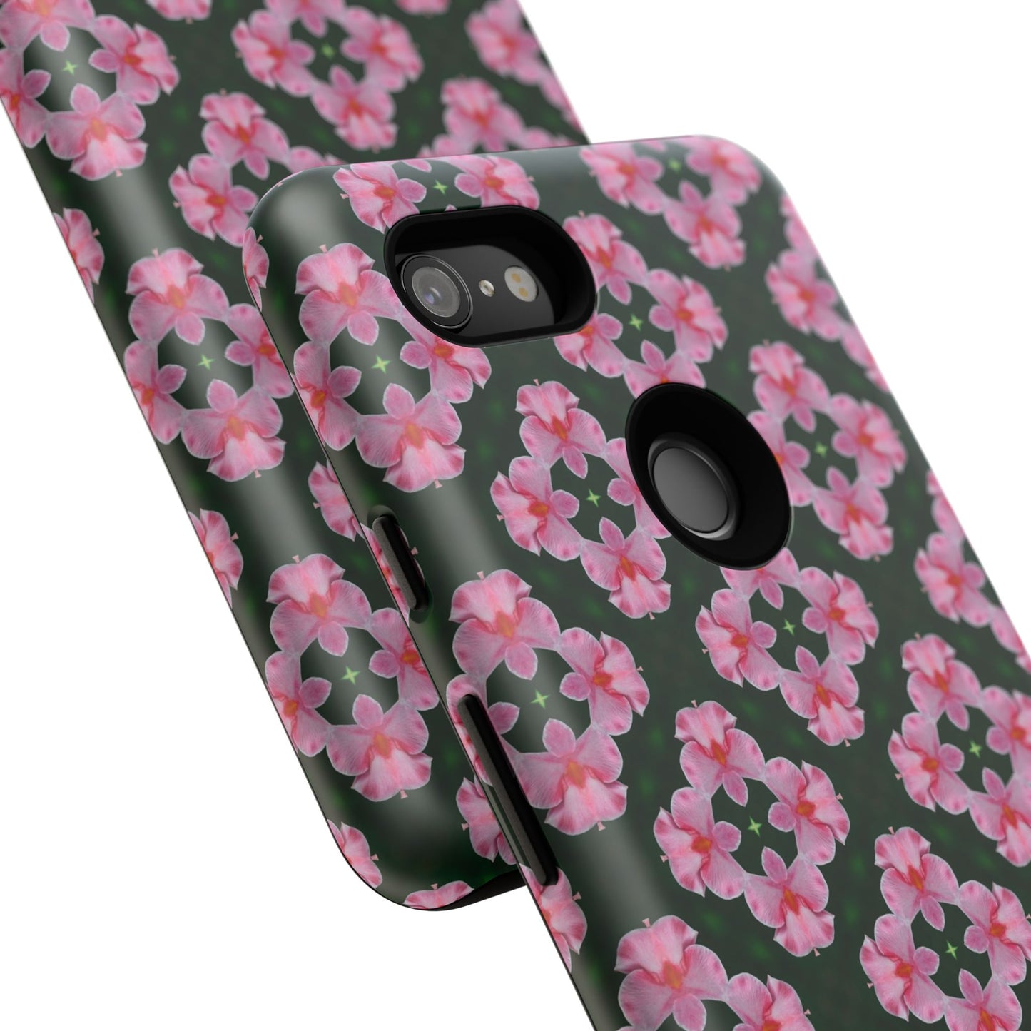 Tough Cases - Floral Phone Case, Stylish Protective Cover for Women, Gift Idea for Birthdays, Unique Floral Design, Trendy Tech Accessory