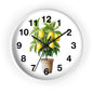 Lemon Tree Wall Clock, Brighten Your Home Decor, Gift for Garden Lovers, Kitchen Wall Clock, Unique Home Accent