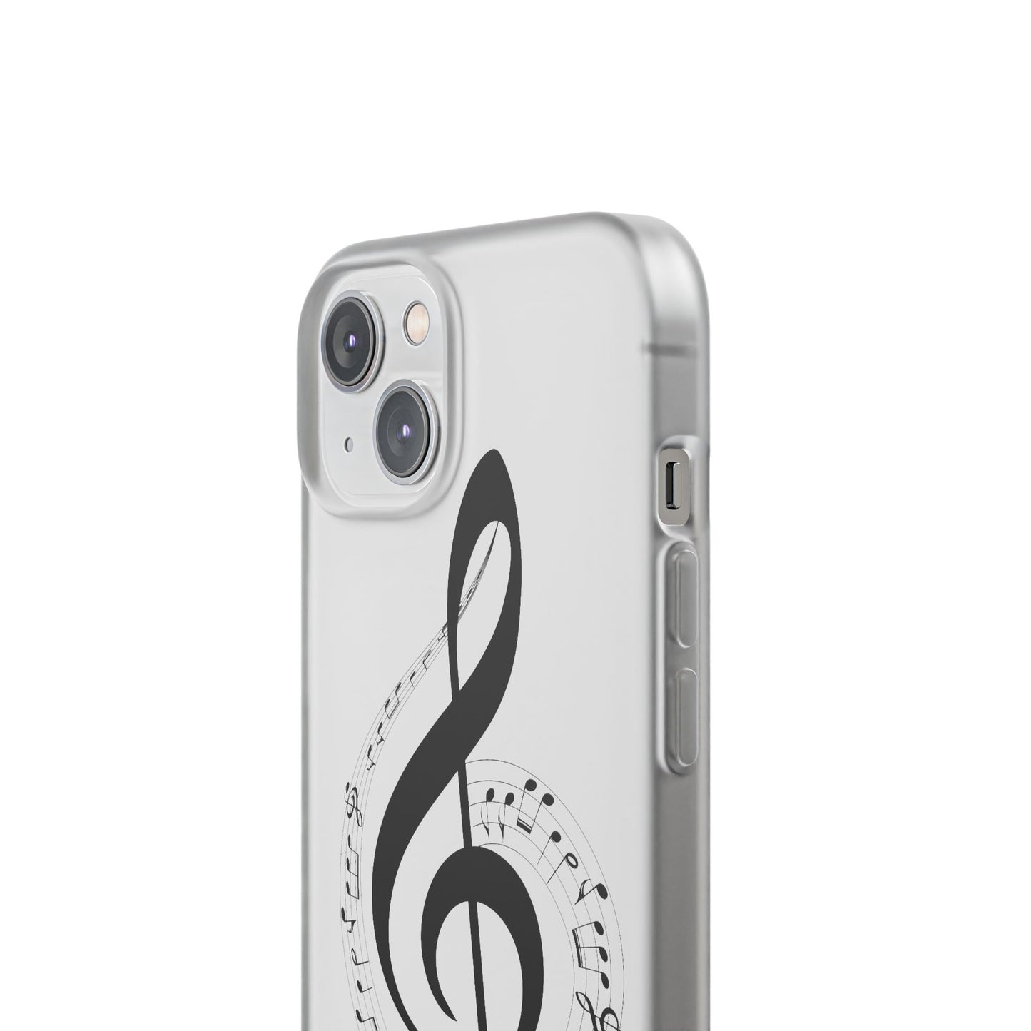 Phone Case — Musical Treble Clef Design