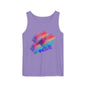 Vibrant Watercolor Unisex Tank Top, Summer Fashion, Pride Apparel, Beach Wear, Casual Top, LGBTQ+ Gift