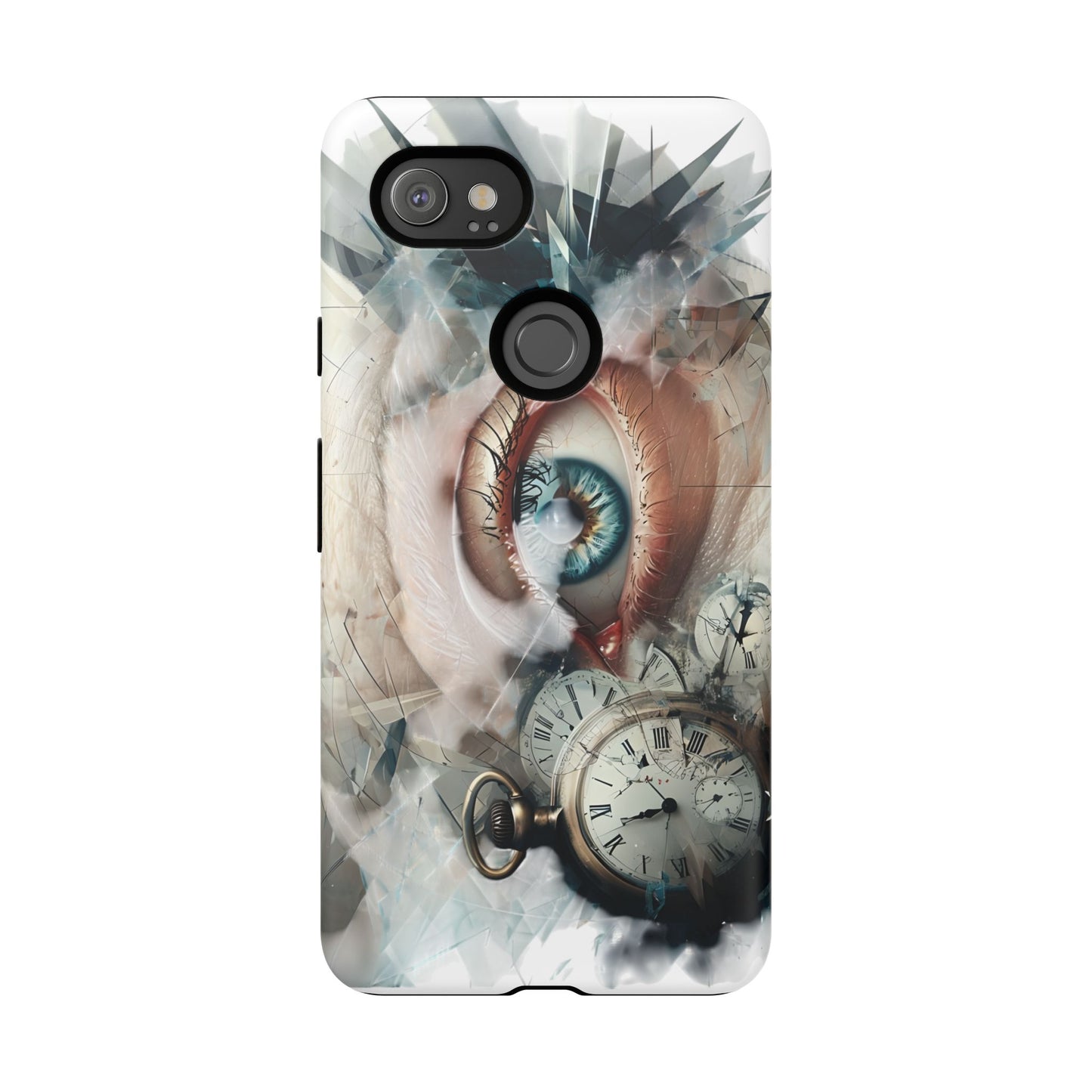 Artistic Eye Phone Case, Unique Smartphone Cover, Whimsical Gift for Art Lovers, Trendy Tech Accessory, Birthday Present, Holiday Gift