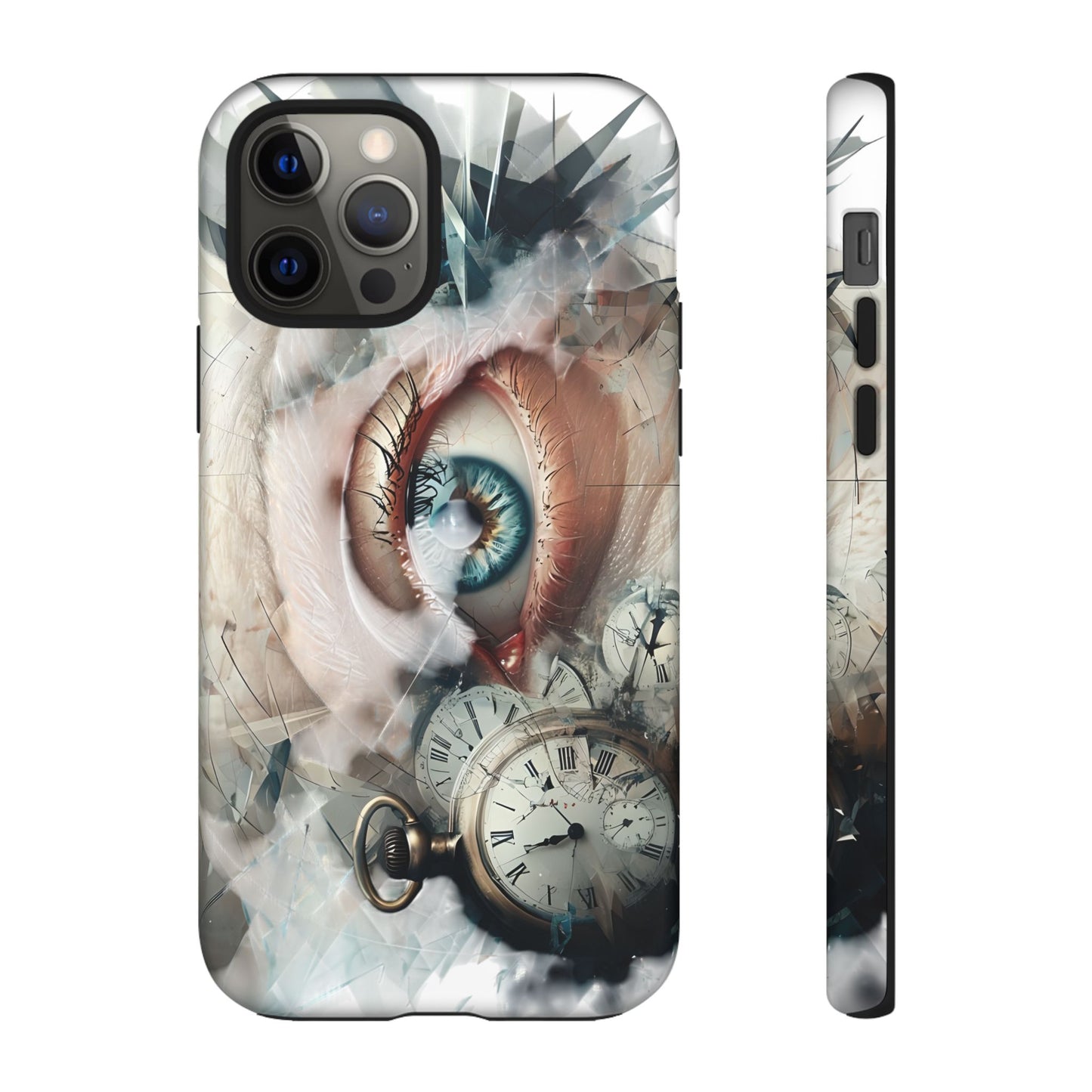 Artistic Eye Phone Case, Unique Smartphone Cover, Whimsical Gift for Art Lovers, Trendy Tech Accessory, Birthday Present, Holiday Gift