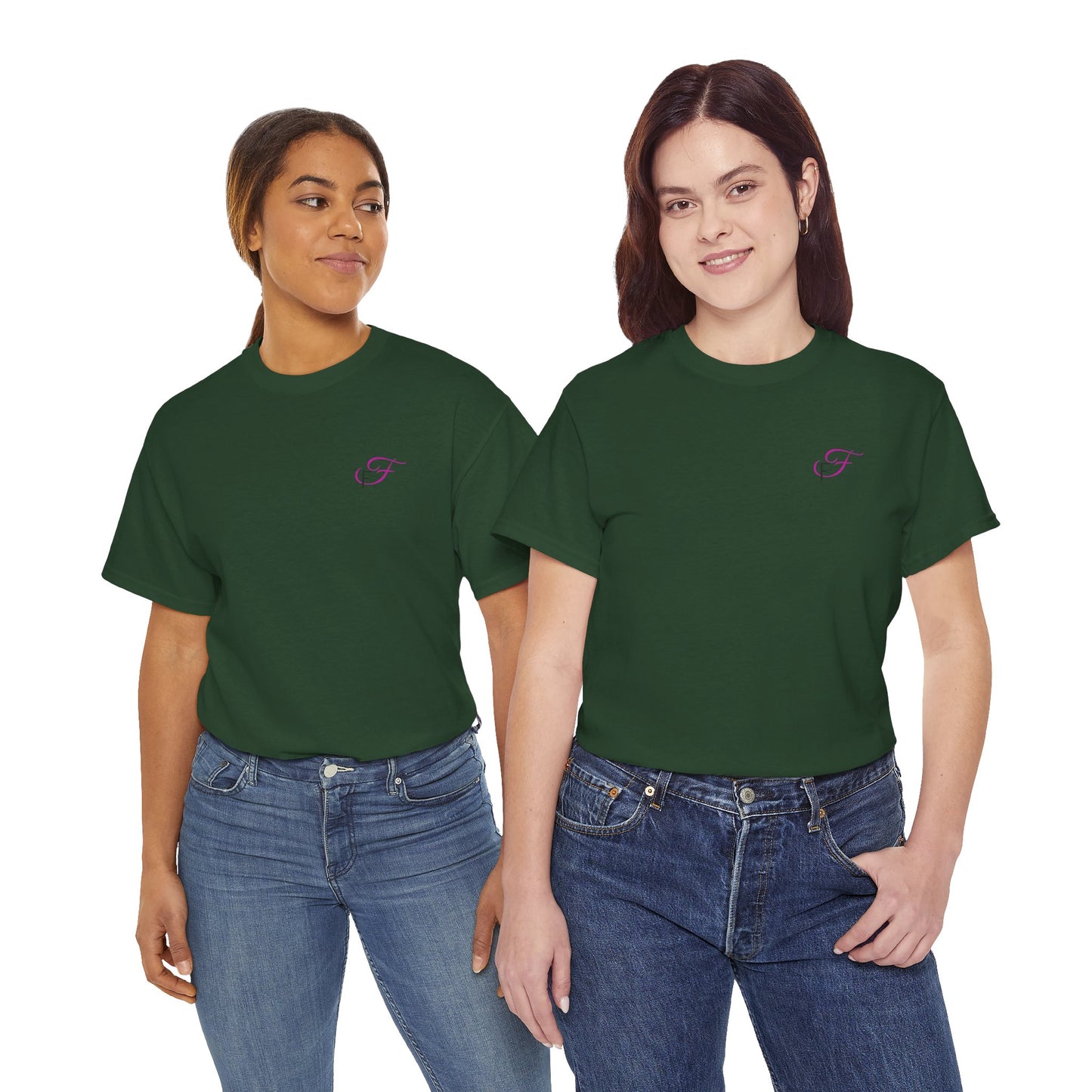 Funkin' Fabulous Tee — Pink Gown Illustration Women's Empowerment T‑Shirt
