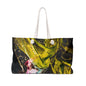 Vibrant Art Weekender Bag, Colorful Travel Tote