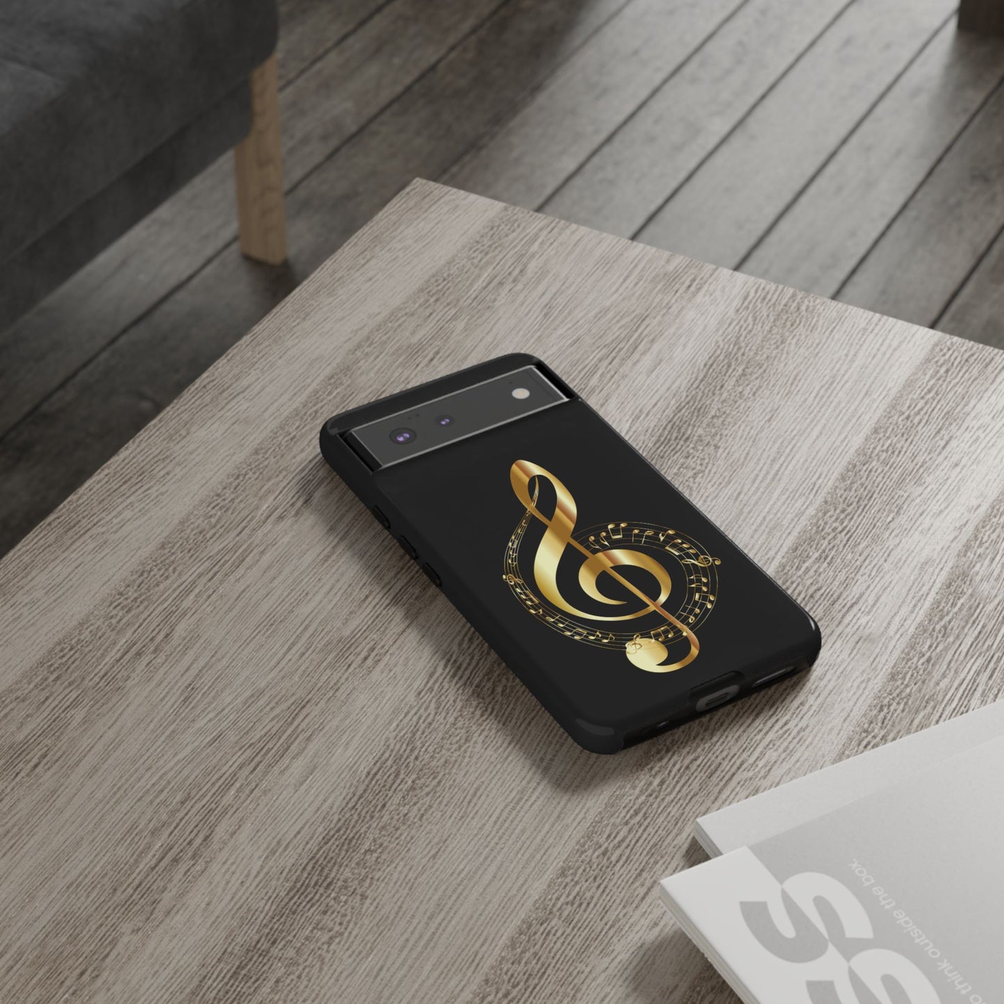 Tough Cases black gold musical Note