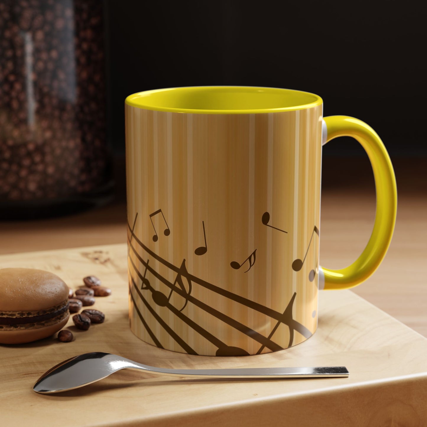 Musical Note Coffee Mug - Perfect Gift for Musicians, Coffee Lovers, Music Teachers, Birthdays, Housewarming
