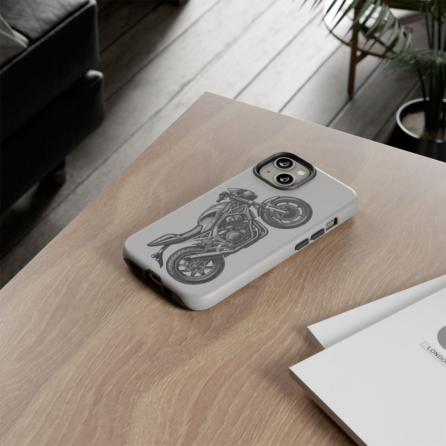 Motorcycle Phone Case - Tough Cases - Biker Gift, Motorcycle Lover, Custom Phone Cover, Unique Biker Accessory