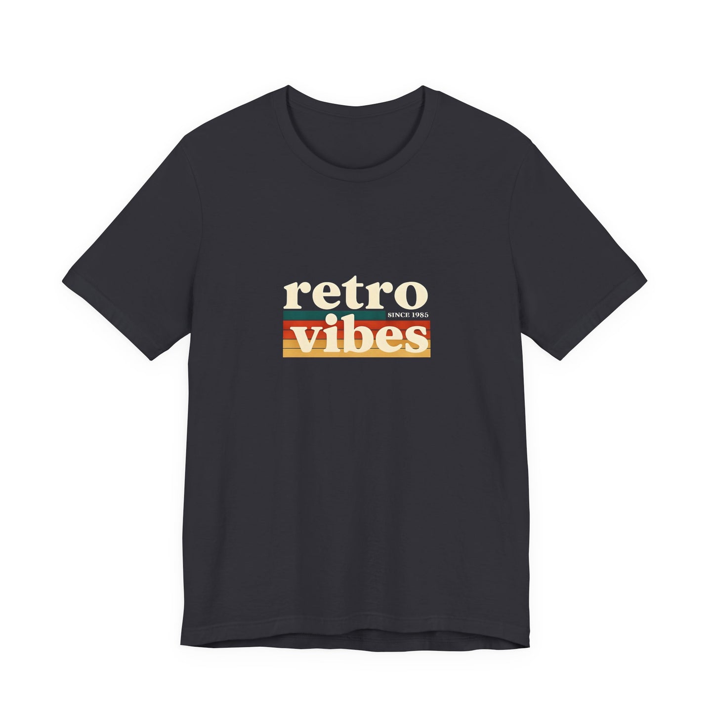 Retro Vibes Unisex Tee, Funny Graphic T-Shirt, Summer Fashion Top, Gift for Friends, Casual Wear, Vintage Style