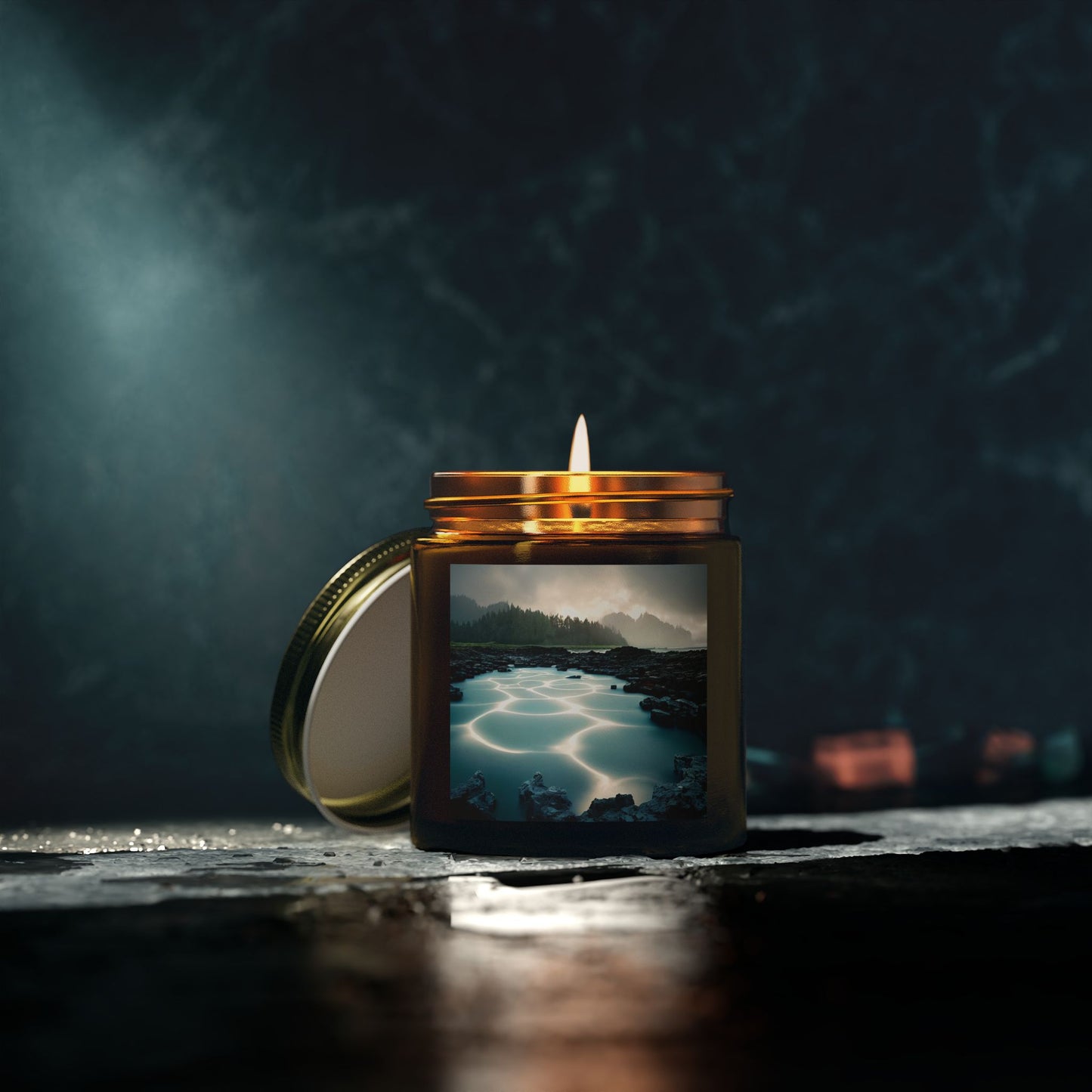 Coconut Apricot Scented Candles, Relaxing Home Decor, Aromatherapy Gift, Eco-Friendly Candle, Mindful Moments