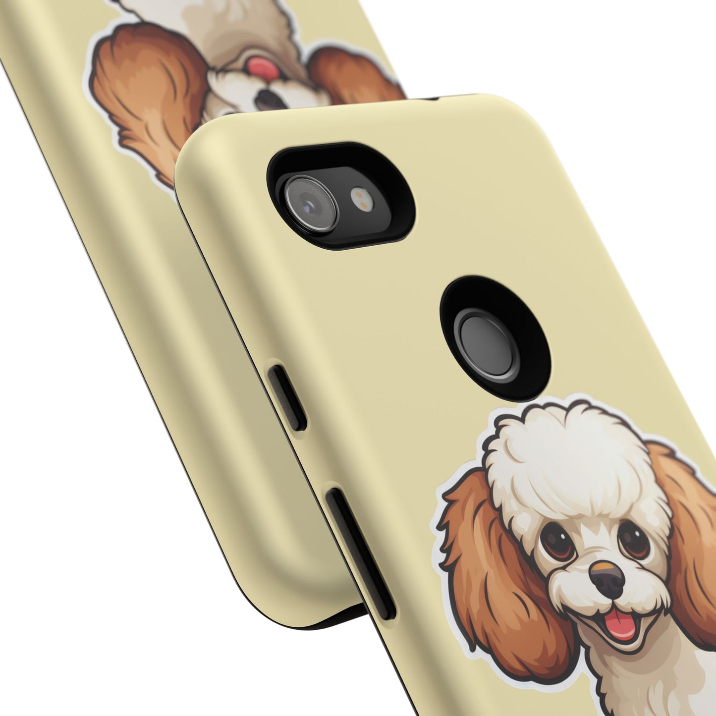 Cute Dog Phone Case, Pet Lover Gift, Custom Phone Cover, Cartoon Dog Case, Durable Phone Accessory