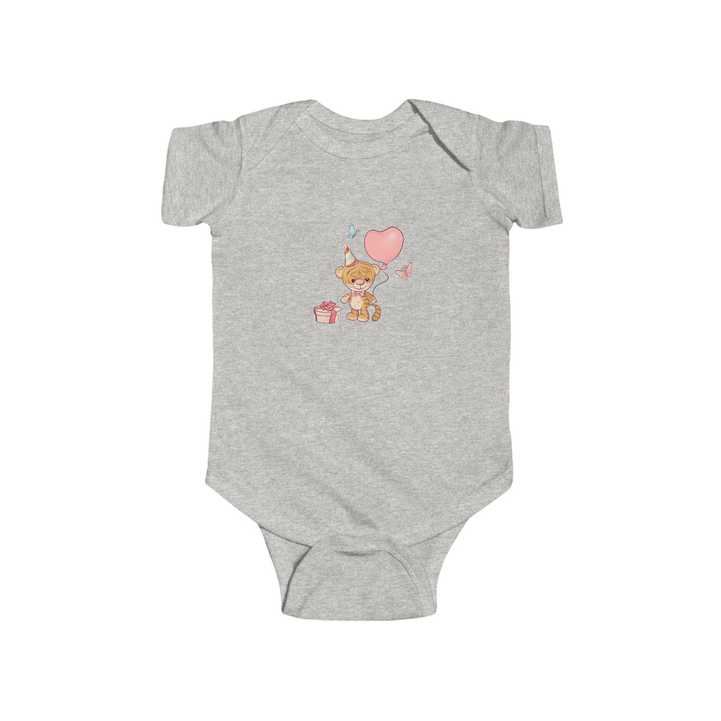 Cute Birthday Baby Bodysuit, Infant Tshirt, Newborn Gift, Baby Shower Outfit, Adorable Animal Onesie