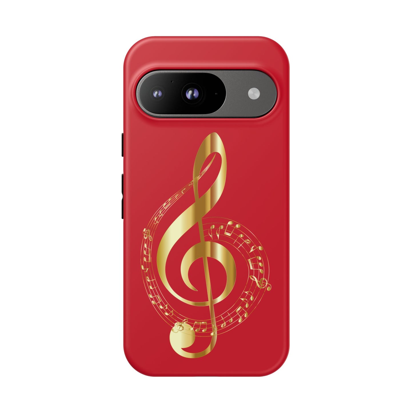 Tough Cases - Red Musical Note