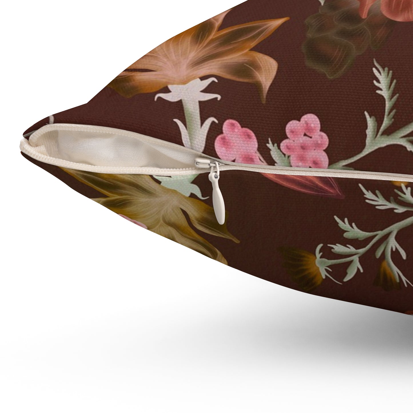 Bohemian Floral Pillow, Cozy Home Decor, Cushion for Living Room, Cute Gift for Friends, Decorative Throw Pillow, Boho Style