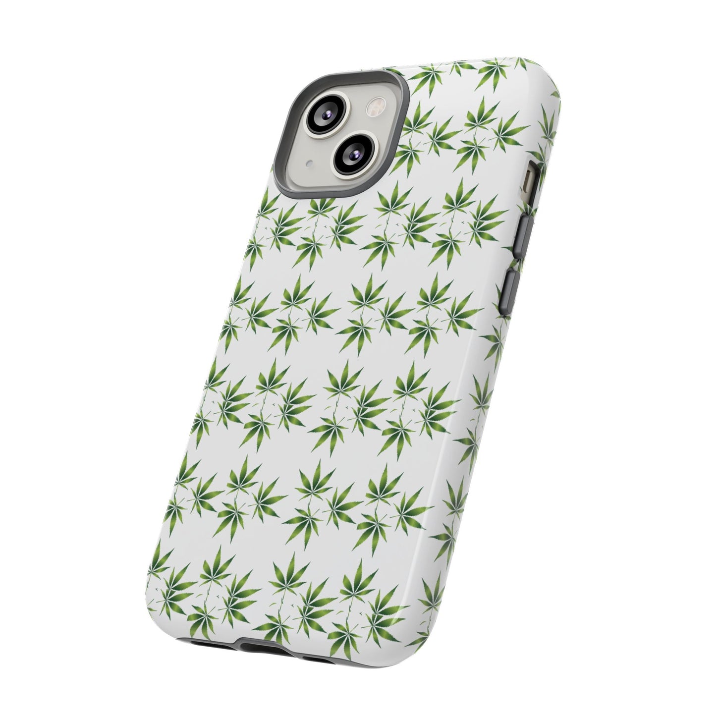 Stylish Phone Case with Cannabis Leaf Design, Durable Phone Cover, Gift for Stoner Friends, Unique Phone Accessory, Nature-Inspired Design
