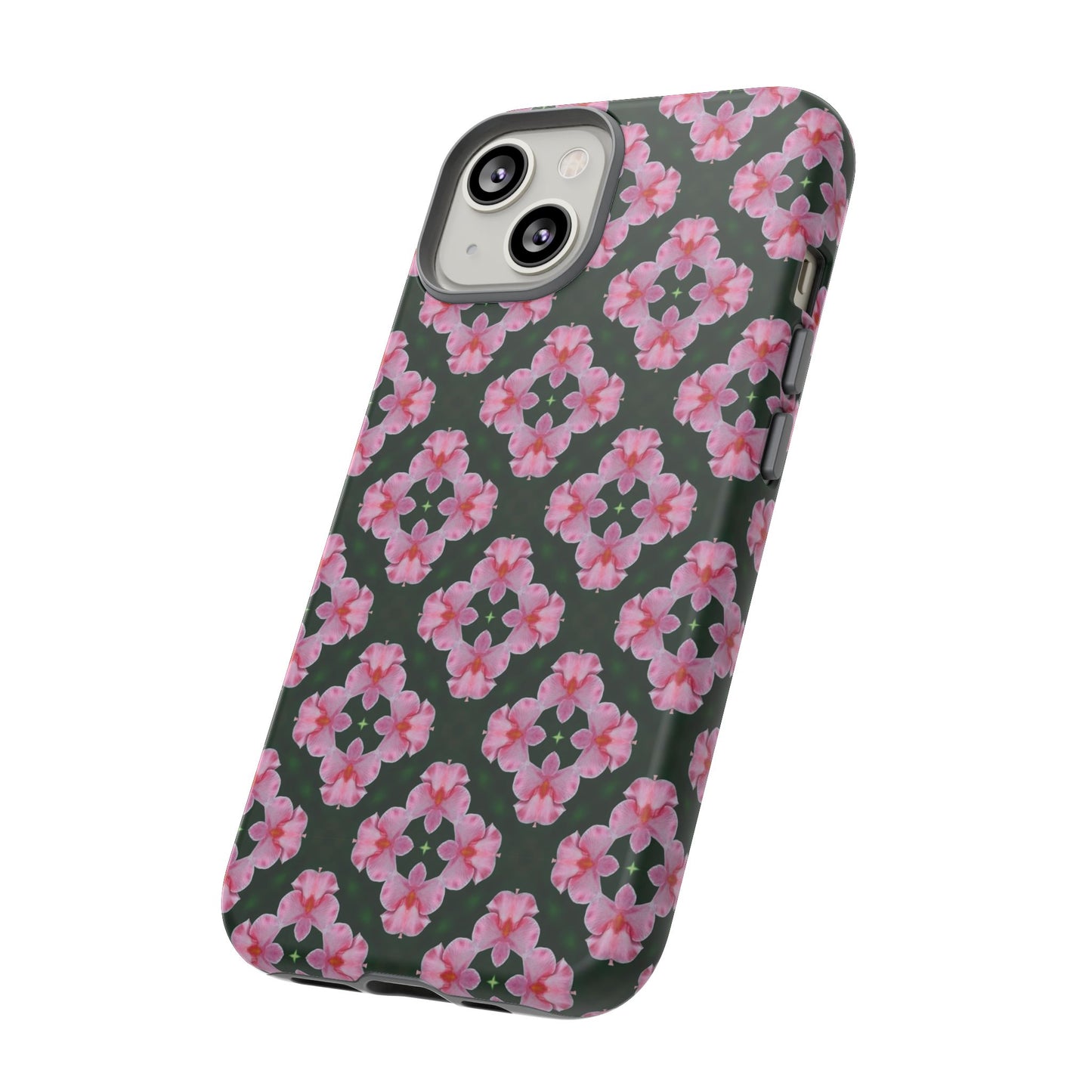Tough Cases - Floral Phone Case, Stylish Protective Cover for Women, Gift Idea for Birthdays, Unique Floral Design, Trendy Tech Accessory