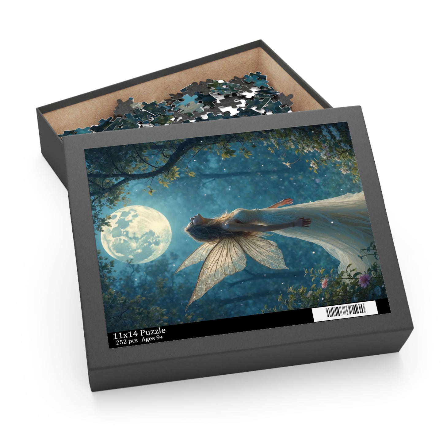 Fairy Moonlight Puzzle - Enchanting 120/252/500-Piece Jigsaw, Magical Decor, Perfect Gift for Fantasy Lovers, Relaxing Activity, [...]