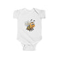 Cute Cartoon Bee Infant Bodysuit, Baby Shower Gift, Newborn Outfit, Toddler Clothes, Cute Gift for Kids