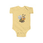 Cute Cartoon Bee Infant Bodysuit, Baby Shower Gift, Newborn Outfit, Toddler Clothes, Cute Gift for Kids