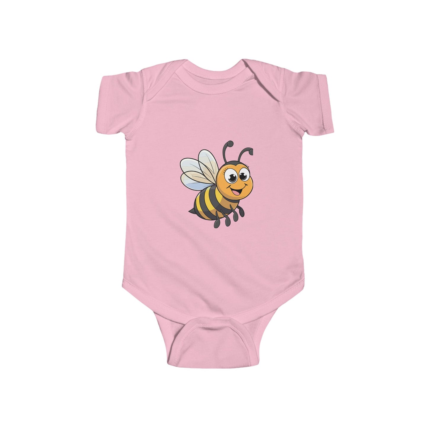 Cute Cartoon Bee Infant Bodysuit, Baby Shower Gift, Newborn Outfit, Toddler Clothes, Cute Gift for Kids