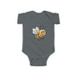 Cute Cartoon Bee Infant Bodysuit, Baby Shower Gift, Newborn Outfit, Toddler Clothes, Cute Gift for Kids