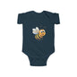 Cute Cartoon Bee Infant Bodysuit, Baby Shower Gift, Newborn Outfit, Toddler Clothes, Cute Gift for Kids