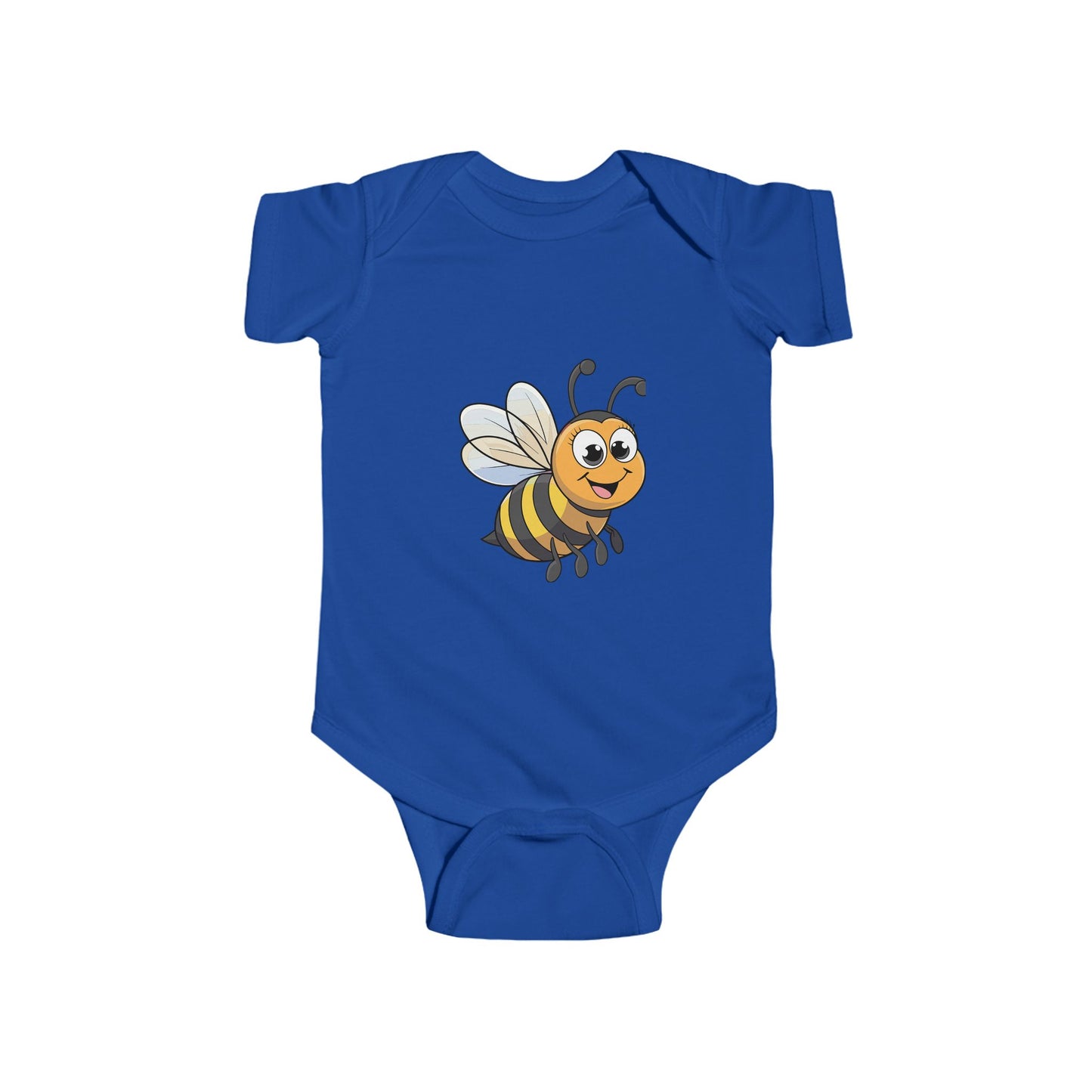Cute Cartoon Bee Infant Bodysuit, Baby Shower Gift, Newborn Outfit, Toddler Clothes, Cute Gift for Kids