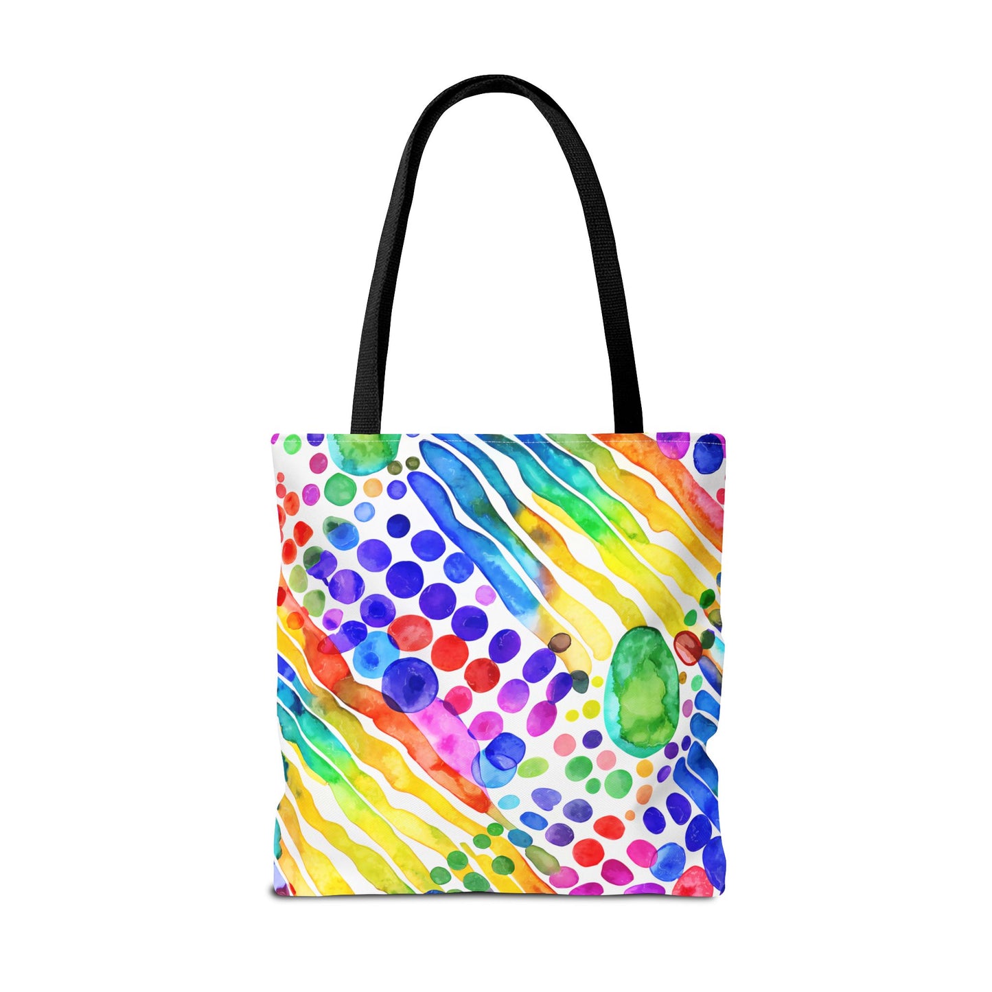 Colorful Abstract Tote Bag, Beach Bag, Shopping Bag, Summer Accessory