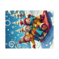Kids Sledding Winter Scene Jigsaw Puzzle — Holiday Family Fun (110–1014 pcs)