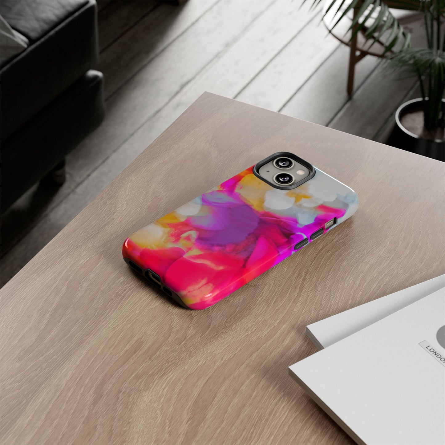Floral Phone Case: Stylish Art for Your Device, Tough Cases, Gift for Her, Flower Print, Trendy Accessories, Phone Protection