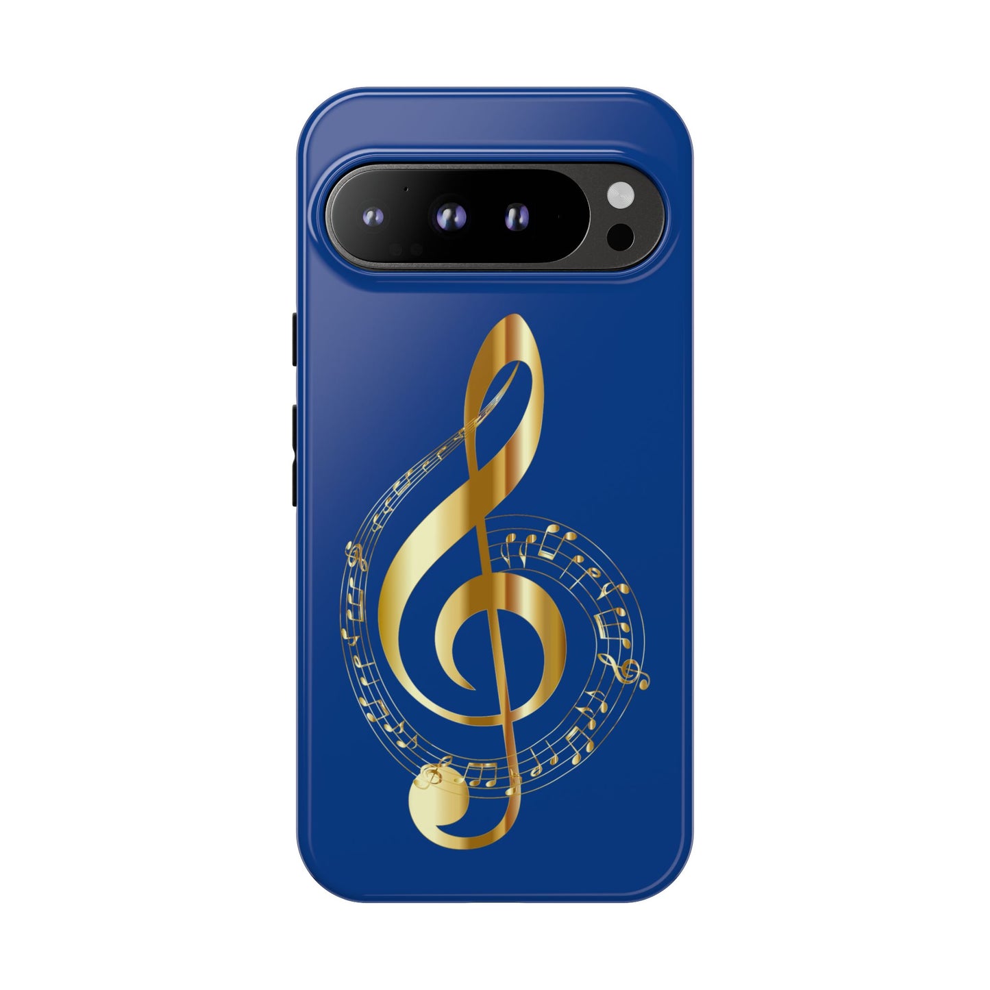 Tough Cases Blue and Gold Musical Note