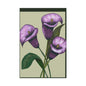 Copy of Matte Canvas, Stretched, 1.25" Purple Flowers