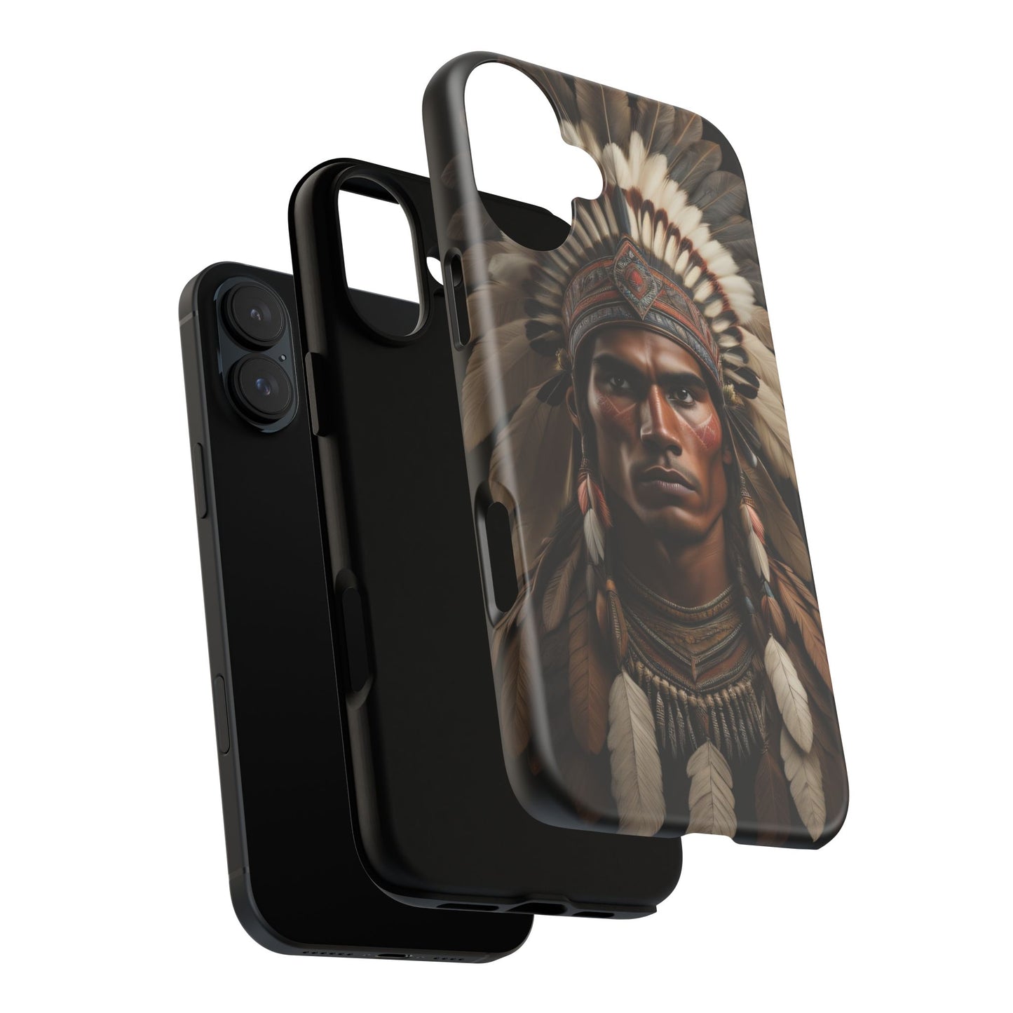 Native American Art Phone Case, Strong Culture Design, Unique Gift for Him or Her, Tough Cases, Customizable Protector, Tribal Style
