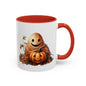 Whimsical Halloween Coffee Mug | Pumpkin-Inspired Drinkware, Cute Fall Decor, Gift for Pumpkin Lovers, Cozy Autumn Vibe