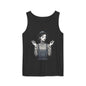 Bohemian Chic Tank Top with Artistic Print, Casual Summer Wear