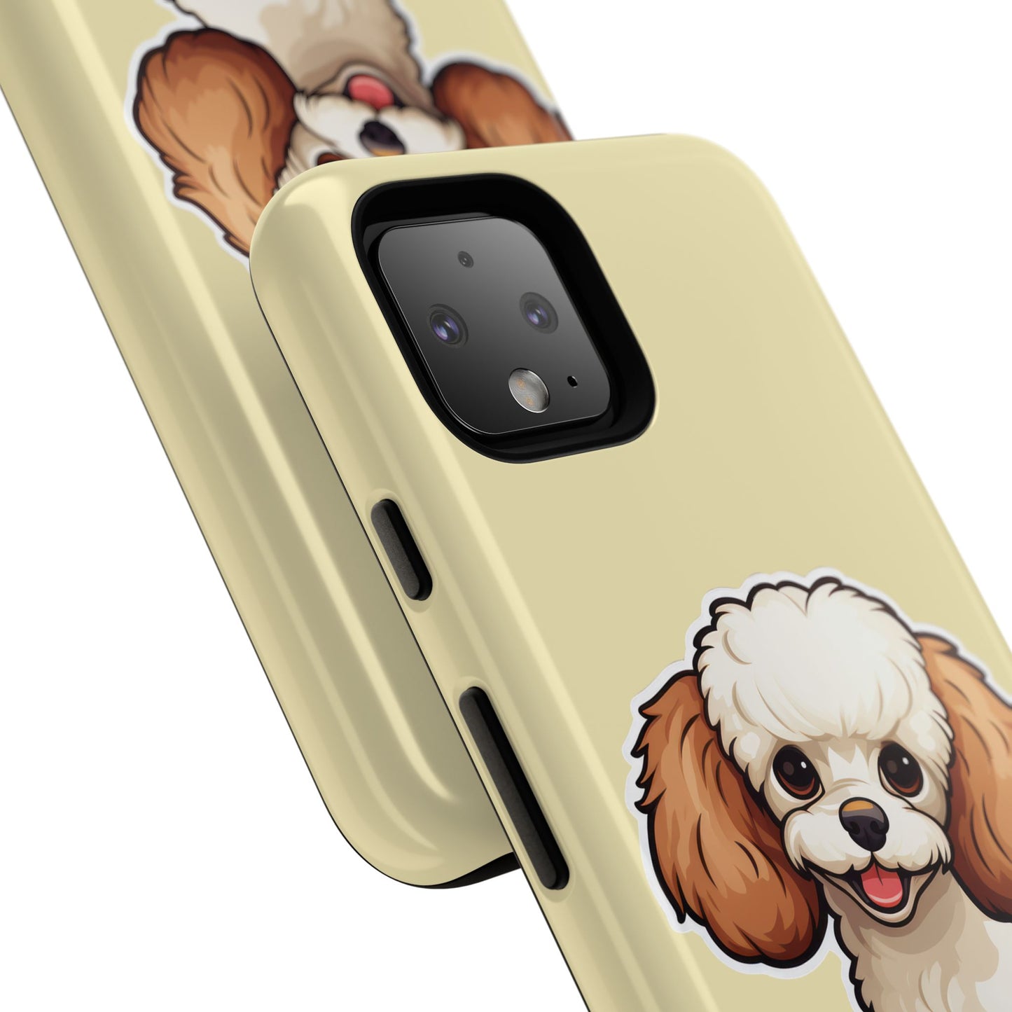 Cute Dog Phone Case, Pet Lover Gift, Custom Phone Cover, Cartoon Dog Case, Durable Phone Accessory