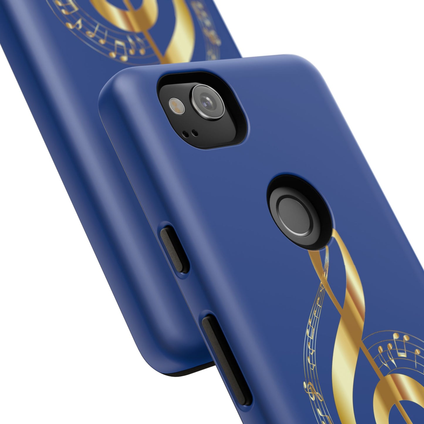 Tough Cases Blue and Gold Musical Note