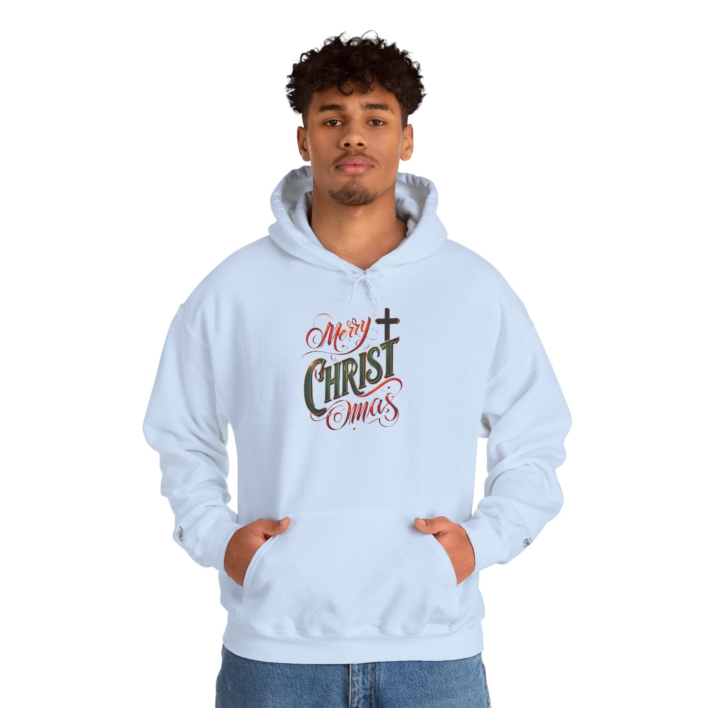 Merry Christmas Hoodie, Cozy Unisex Sweatshirt for Holiday Gatherings, Festive Gift Idea for Him/Her, Winter Apparel, Christmas Sweater