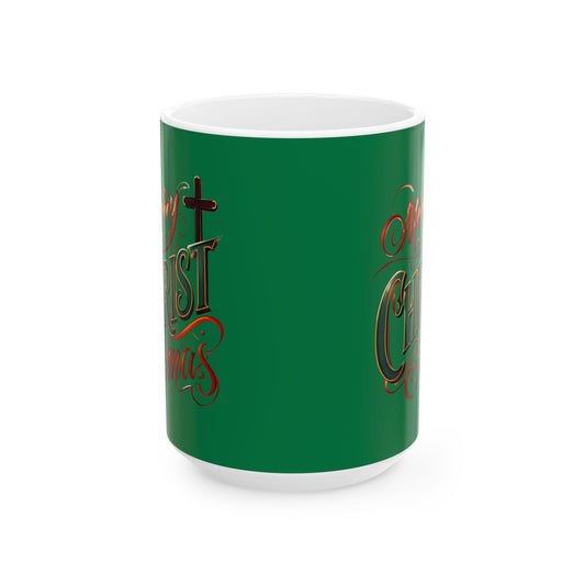 Christmas Ceramic Mug - Festive Holiday Drinkware, Perfect for Gifts, Coffee Lovers, Winter Cheer, Christmas Decor