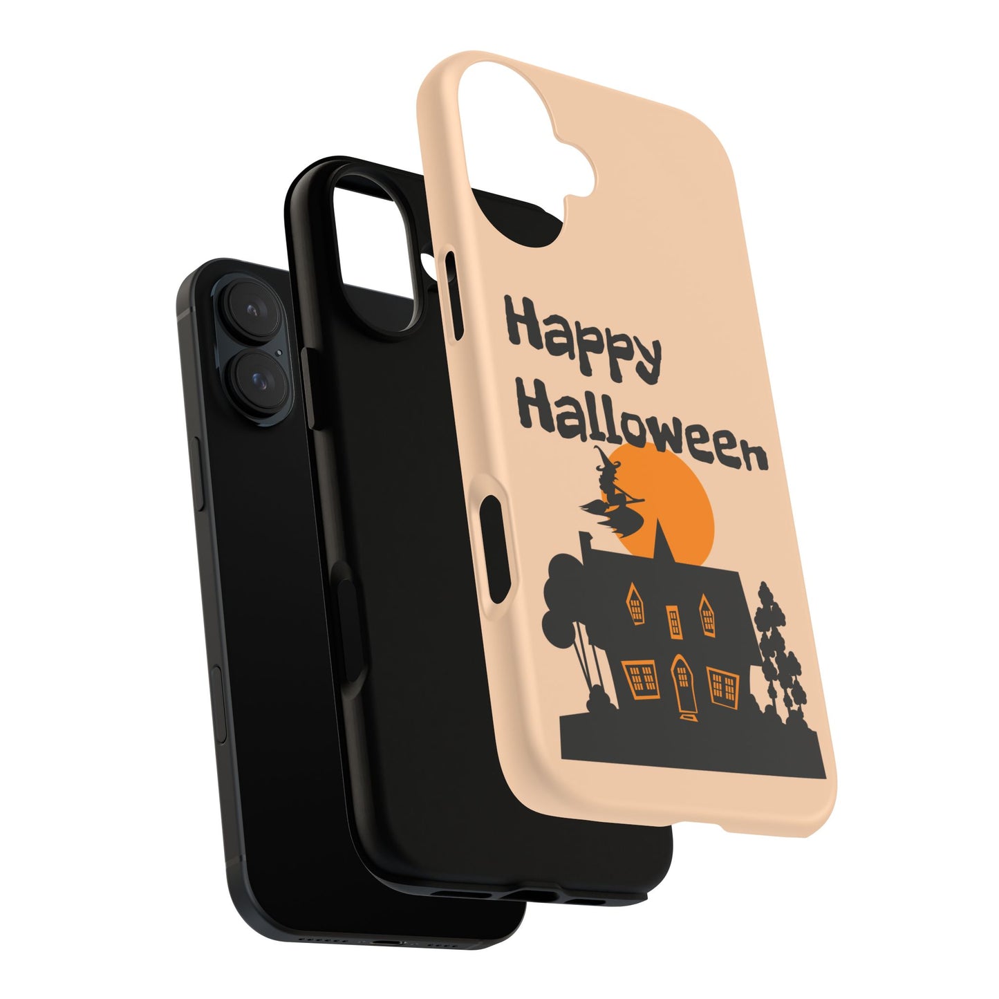 Halloween Phone Case, Spooky Mobile Cover, Tough Case for Phone, Witch Design, Fall Decor, Unique Gift for Halloween