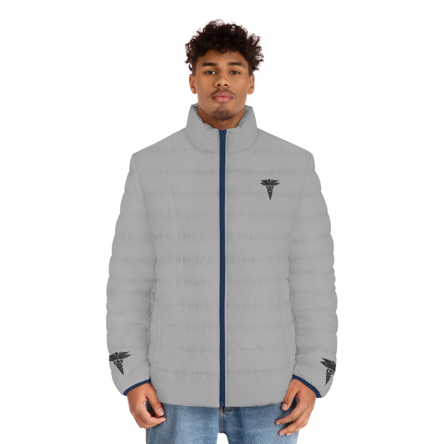 Doctors Stylish Men's Puffer Jacket, Lightweight Winter Outerwear