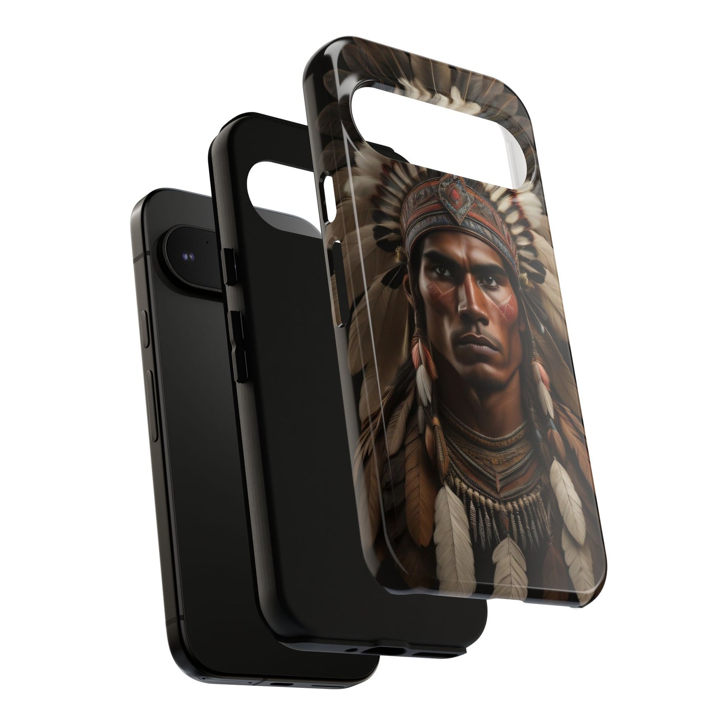 Native American Art Phone Case, Strong Culture Design, Unique Gift for Him or Her, Tough Cases, Customizable Protector, Tribal Style