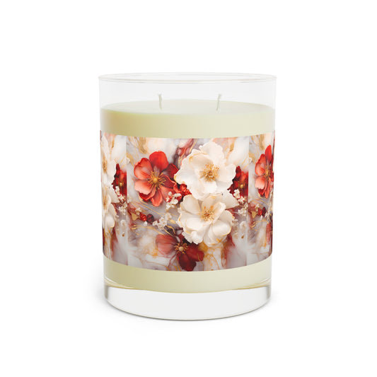 Floral Scented Candle - Relaxing Home Decor, Aromatherapy Gift, Candle for Spa, Gift for Her, Mother's Day, Home Fragrance
